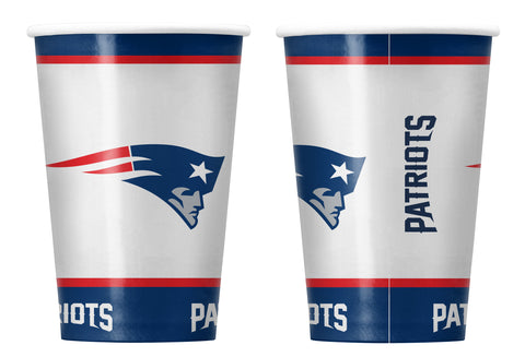 New England Patriots Paper Cups Disposable Special Order - Team Fan Cave