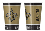 New Orleans Saints Disposable Paper Cups - Team Fan Cave