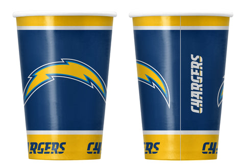 Los Angeles Chargers Disposable Paper Cups - Team Fan Cave