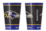 Baltimore Ravens Disposable Paper Cups - Team Fan Cave
