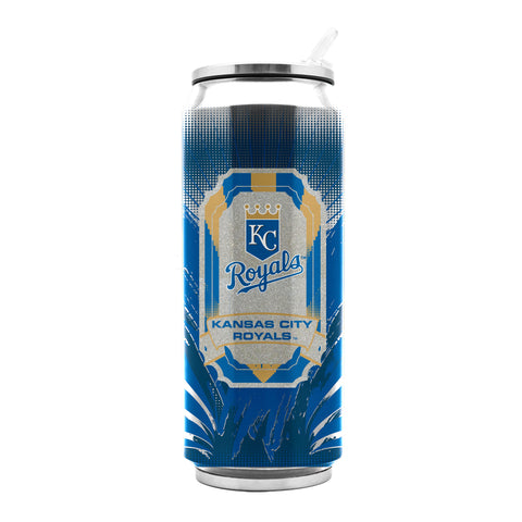 Kansas City Royals Stainless Steel Thermo Can - 16.9 ounces - Team Fan Cave
