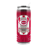 Cincinnati Reds Stainless Steel Thermo Can - 16.9 ounces - Team Fan Cave