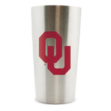 Oklahoma Sooners Thermo Cup 14oz Stainless Steel Double Wall - Team Fan Cave