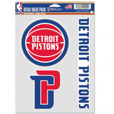 Detroit Pistons Decal Multi Use Fan 3 Pack Special Order-0