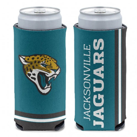 Jacksonville Jaguars Can Cooler Slim Can Design-0