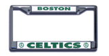 Boston Celtics License Plate Frame Chrome-0