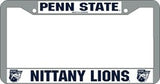 Penn State Nittany Lions License Plate Frame Chrome - Team Fan Cave