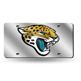 Jacksonville Jaguars License Plate Laser Cut Silver - Special Order - Team Fan Cave