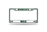 Minnesota Wild License Plate Frame Chrome - Special Order