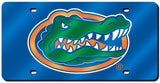 Florida Gators License Plate Laser Cut Blue - Team Fan Cave