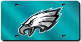 Philadelphia Eagles License Plate Laser Cut Green - Team Fan Cave