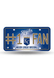 Kansas City Royals License Plate #1 Fan - Team Fan Cave