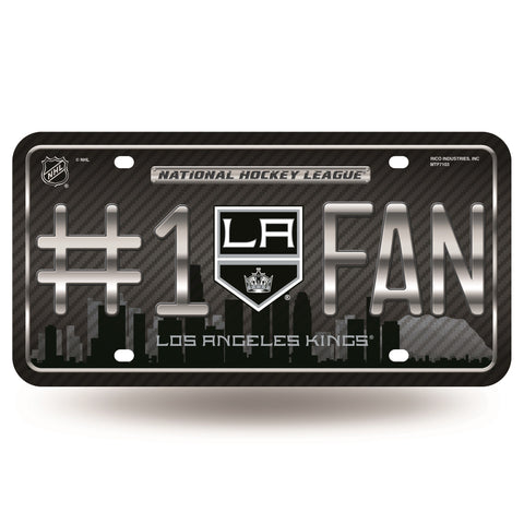 Los Angeles Kings License Plate #1 Fan - Team Fan Cave