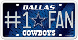 Dallas Cowboys License Plate #1 Fan-0