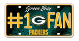 Green Bay Packers License Plate #1 Fan-0
