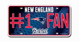 New England Patriots License Plate #1 Fan-0