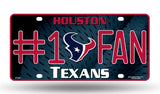 Houston Texans License Plate #1 Fan-0