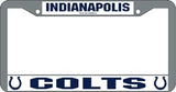 Indianapolis Colts License Plate Frame Chrome - Team Fan Cave