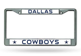 Dallas Cowboys License Plate Frame Chrome