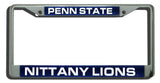 Penn State Nittany Lions Laser Cut Chrome License Plate Frame - Special Order - Team Fan Cave