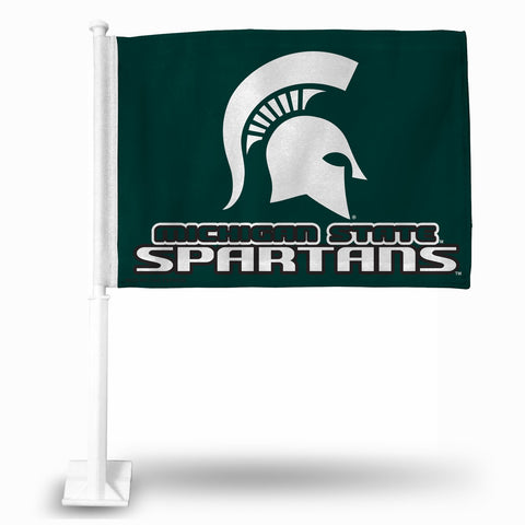 Michigan State Spartans Flag Car