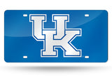 Kentucky Wildcats License Plate Laser Cut Blue - Special Order - Team Fan Cave