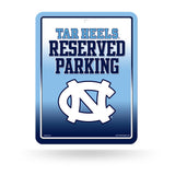 North Carolina Tar Heels Metal Parking Sign - Team Fan Cave