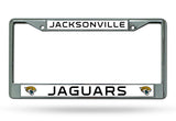 Jacksonville Jaguars License Plate Frame Chrome - Team Fan Cave
