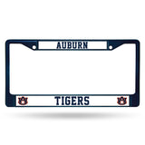 Auburn Tigers License Plate Frame Metal Navy - Team Fan Cave