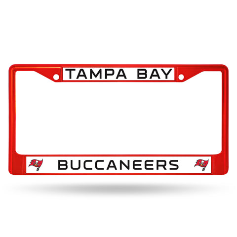Tampa Bay Buccaneers License Plate Frame Metal Red - Special Order - Team Fan Cave