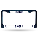 Detroit Tigers License Plate Frame Metal Navy - Team Fan Cave