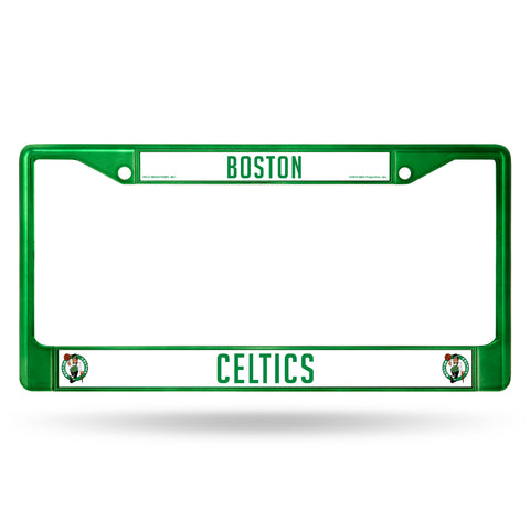 Boston Celtics License Plate Frame Metal Green - Team Fan Cave