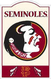 Florida State Seminoles Sign Metal Nostalgic CO