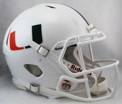 Miami Hurricanes Revolution Speed Pro Line Helmet - Special Order