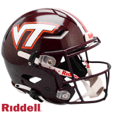 Virginia Tech Hokies Helmet Riddell Authentic Full Size SpeedFlex Style-0