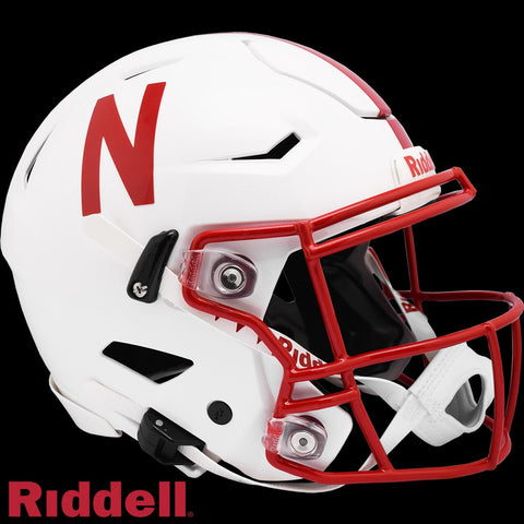 Nebraska Cornhuskers Helmet Riddell Authentic Full Size SpeedFlex Style