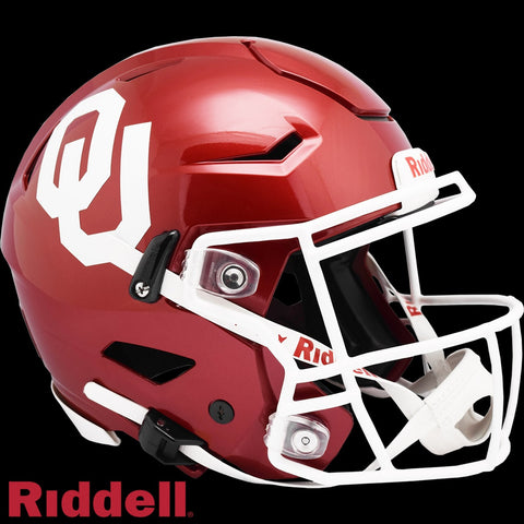 Oklahoma Sooners Helmet Riddell Authentic Full Size SpeedFlex Style - Special Order