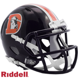 Denver Broncos Helmet Riddell Replica Mini Speed Style Color Rush-0