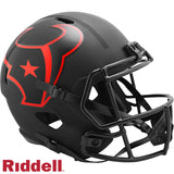 Houston Texans Helmet Riddell Replica Full Size Speed Style Eclipse Alternate Special Order - Team Fan Cave