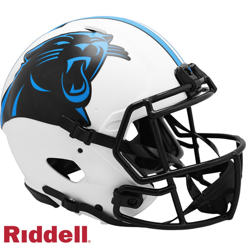 Carolina Panthers Helmet Riddell Authentic Full Size Speed Style Lunar Eclipse Alternate - Team Fan Cave