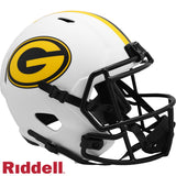 Green Bay Packers Helmet Riddell Replica Full Size Speed Style Lunar Eclipse Alternate - Team Fan Cave