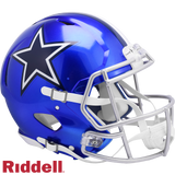 Dallas Cowboys Helmet Riddell Authentic Full Size Speed Style FLASH Alternate - Team Fan Cave