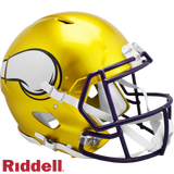 Minnesota Vikings Helmet Riddell Authentic Full Size Speed Style FLASH Alternate