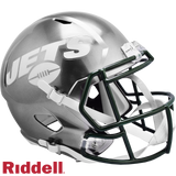New York Jets Helmet Riddell Replica Full Size Speed Style FLASH Alternate - Team Fan Cave