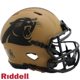 Carolina Panthers Helmet Riddell Replica Mini Speed Style Salute To Service 2023-0