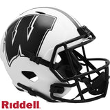 Wisconsin Badgers Helmet Riddell Replica Full Size Speed Style Lunar Eclipse Alternate - Team Fan Cave