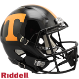 Tennessee Volunteers Helmet Riddell Replica Full Size Speed Style Dark Mode-0