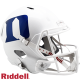 Duke Blue Devils Helmet Riddell Replica Full Size Speed Style White-0
