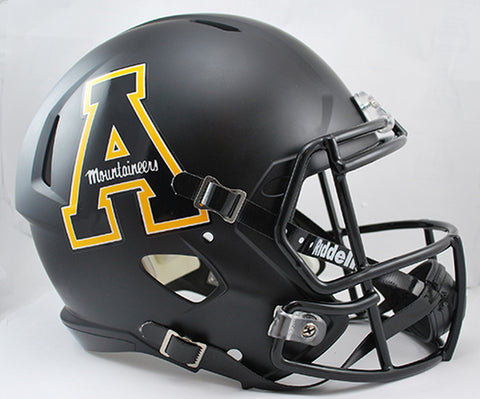 Appalachian State Mountaineers Helmet - Riddell Replica Full Size - Speed Style - Special Order