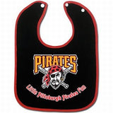 Pittsburgh Pirates Baby Bib - Two-Toned Snap - Team Fan Cave